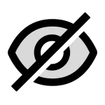 Eye Invisible SVG Icon